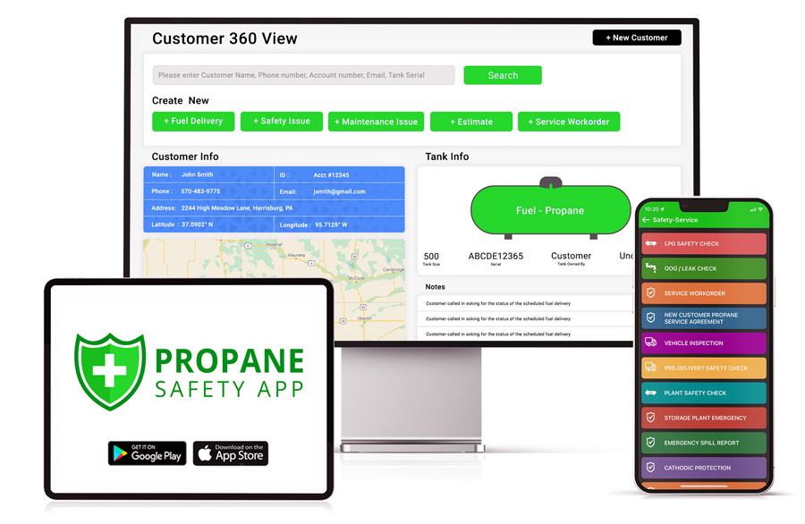 Propane Safety Pro Responsive Screens image
